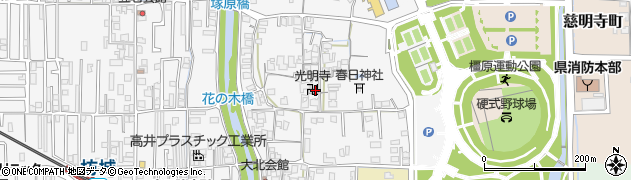 奈良県橿原市東坊城町761周辺の地図