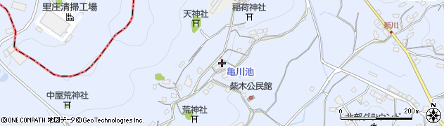岡山県浅口市寄島町15284周辺の地図