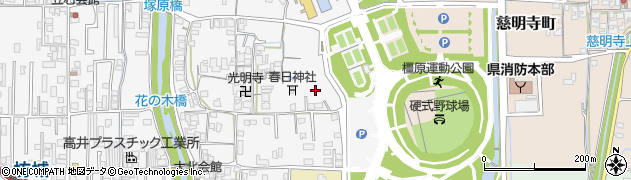 奈良県橿原市東坊城町1030周辺の地図