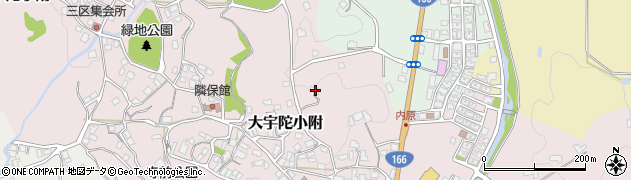 奈良県宇陀市大宇陀小附861周辺の地図