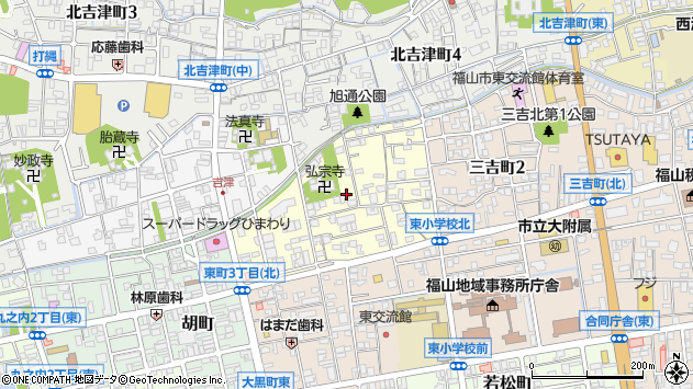 〒720-0051 広島県福山市桜馬場町の地図