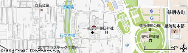 奈良県橿原市東坊城町772-2周辺の地図