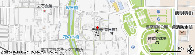 奈良県橿原市東坊城町772周辺の地図