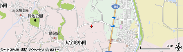 奈良県宇陀市大宇陀小附1035周辺の地図