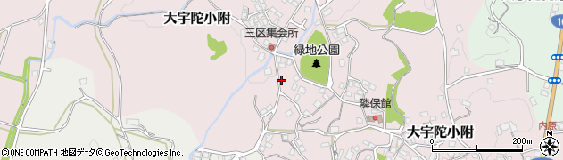 奈良県宇陀市大宇陀小附1178周辺の地図