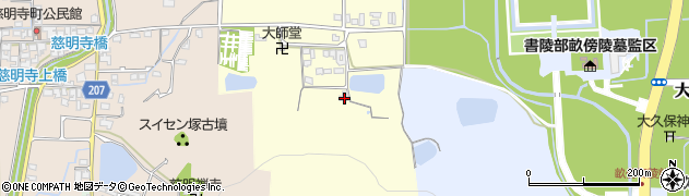 奈良県橿原市山本町154周辺の地図