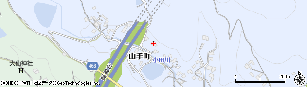 広島県福山市山手町2094周辺の地図