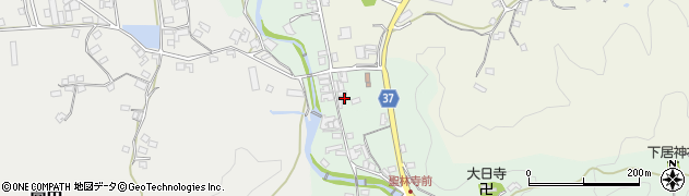 奈良県桜井市上之宮165周辺の地図