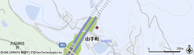 広島県福山市山手町2088周辺の地図