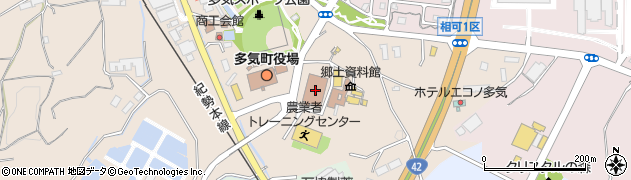 多気町役場　町民文化会館周辺の地図