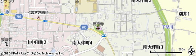 楠徳寺周辺の地図