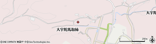 奈良県宇陀市大宇陀馬取柿周辺の地図