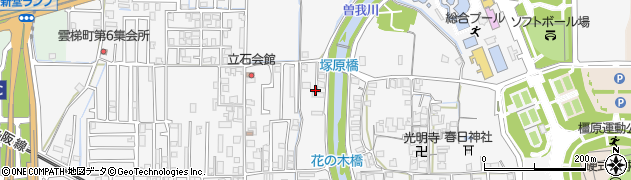 奈良県橿原市東坊城町546-6周辺の地図