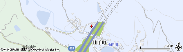 広島県福山市山手町2065周辺の地図