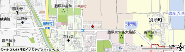 奈良県橿原市高殿町5周辺の地図