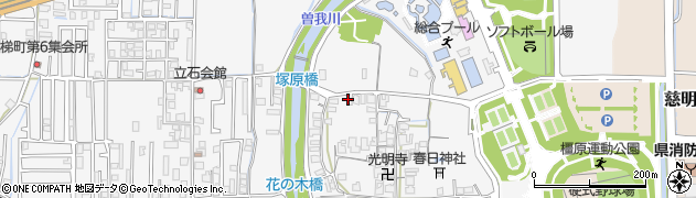 奈良県橿原市東坊城町738周辺の地図