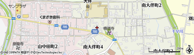 福田石材周辺の地図