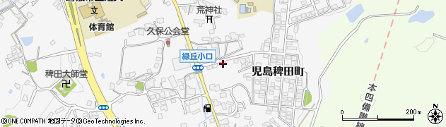 岡山県倉敷市児島稗田町62周辺の地図
