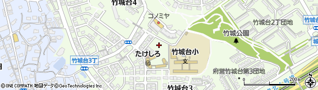 竹城となかい公園周辺の地図