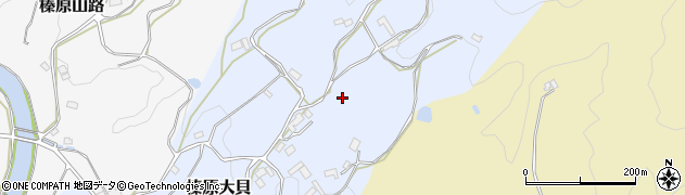 奈良県宇陀市榛原大貝345周辺の地図
