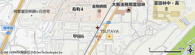富田林民主商工会周辺の地図