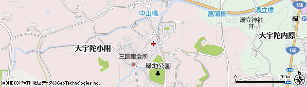 奈良県宇陀市大宇陀小附1694周辺の地図
