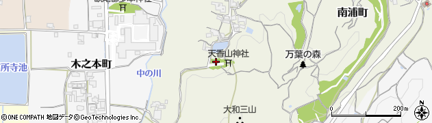 奈良県橿原市南浦町615周辺の地図