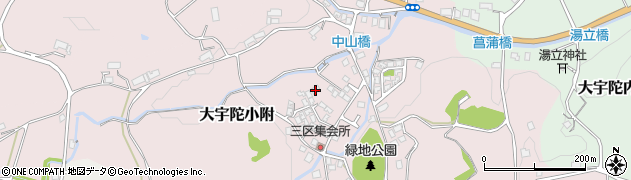 奈良県宇陀市大宇陀小附1690周辺の地図