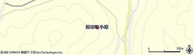 広島県尾道市原田町小原周辺の地図