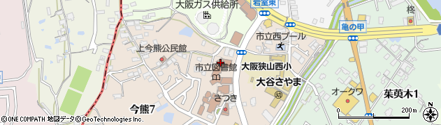 大阪狭山市立公民館周辺の地図