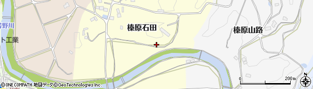 奈良県宇陀市榛原石田周辺の地図