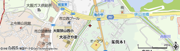 ライフロード株式会社　大阪支社周辺の地図