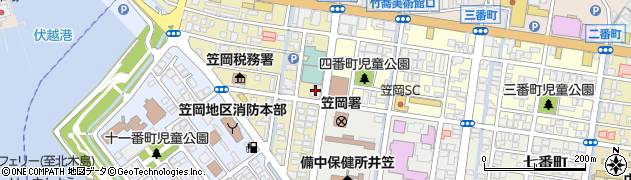 株式会社天満屋　笠岡出張所周辺の地図