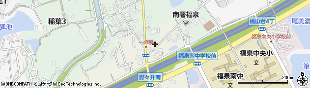 大阪府堺市南区野々井113周辺の地図