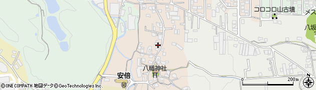 奈良県桜井市生田84周辺の地図