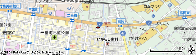 株式会社中原三法堂　笠岡店周辺の地図