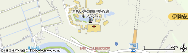 伊勢忍者キングダム　総務周辺の地図