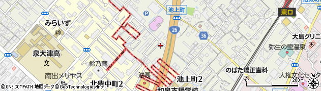 和泉出版印刷株式会社周辺の地図