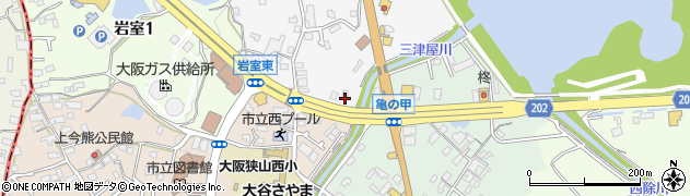 大阪黒松株式会社周辺の地図