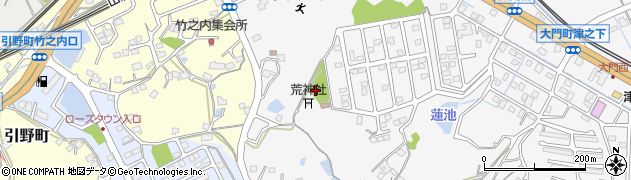 長陽ヶ丘公園周辺の地図