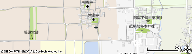 奈良県橿原市高殿町93周辺の地図