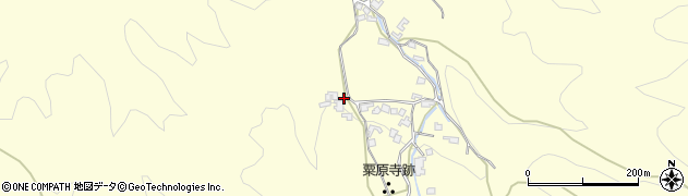 奈良県桜井市粟原2372周辺の地図
