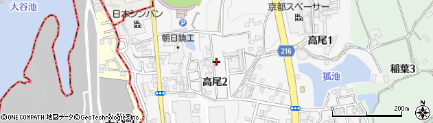 大阪府堺市南区高尾2丁周辺の地図