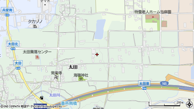 〒639-2153 奈良県葛城市太田の地図