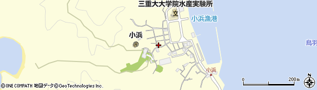三重県鳥羽市小浜町74周辺の地図