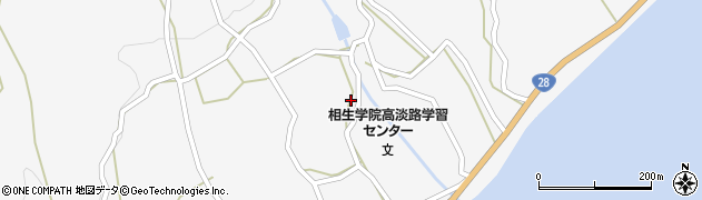 兵庫県淡路市釜口1367周辺の地図