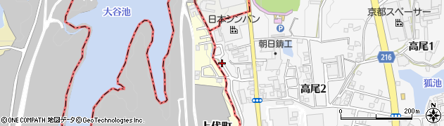 大阪府堺市南区高尾3丁周辺の地図