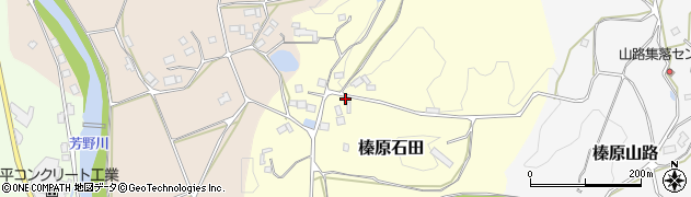 奈良県宇陀市榛原石田571周辺の地図