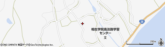 兵庫県淡路市釜口1390周辺の地図