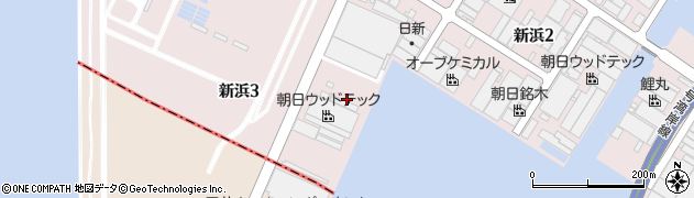 関西商事株式会社　忠岡工場周辺の地図
